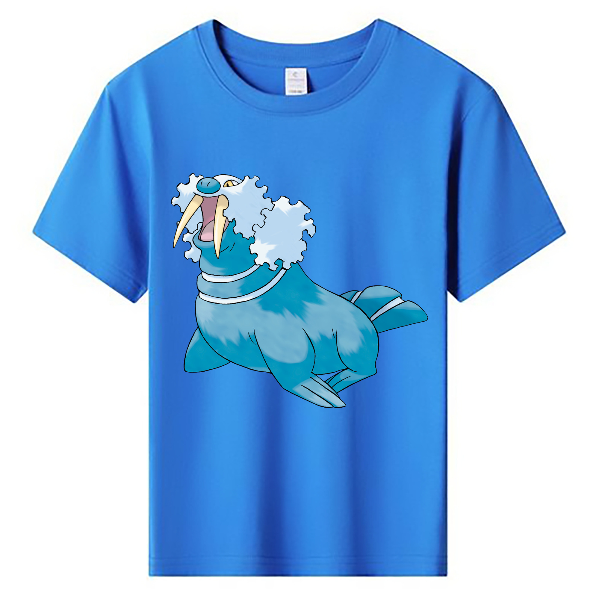（画像用） ポケットモンスター Pokémon 綿100％キッズTシャツ（フロントプリント）